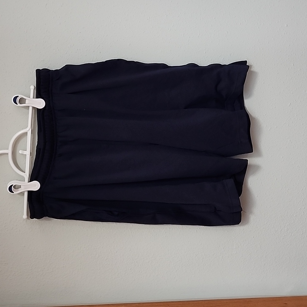 Blue athletic shorts